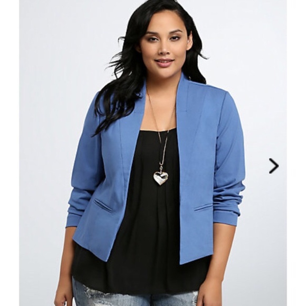 Torrid Blue Blazer